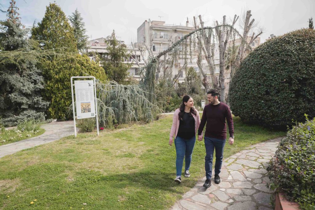 Λευτέρης & Χρυσαυγή – Φωτογράφιση Εγκυμοσύνης στον Βοτανικό Κήπο